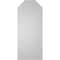 Ekena Millwork Octagonal Top Surface Mount PVC Gable Vent w/ 2"W x 1-1/2"P Brickmould Frame, 16"W x 38"H GVPOT16X3802SN - alternate 2